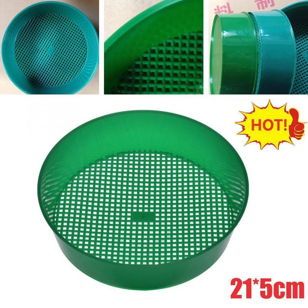 Home Improvement Supplies - Plastic Garden Sieve Home Garden Tool