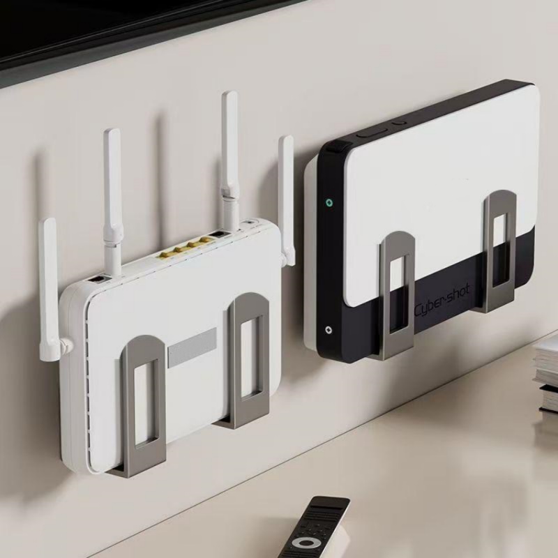 Home Improvement Supplies - 2pcs Home Router Storage Box Wall