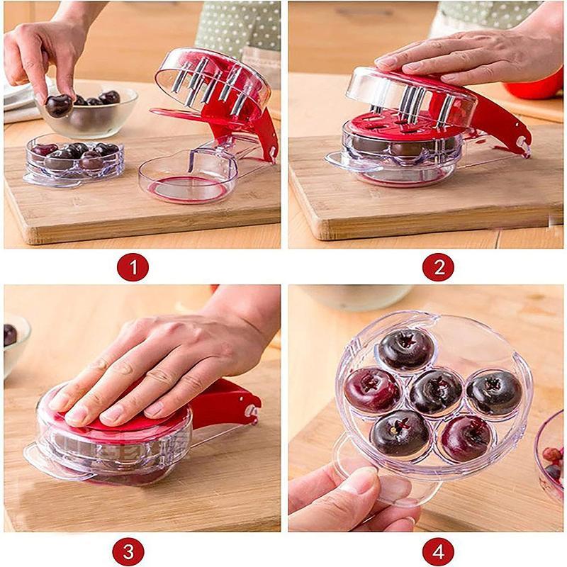 Cherry Pitter Tool 6 Slots Fas - đánh giá và giá Home Improvement Supplies