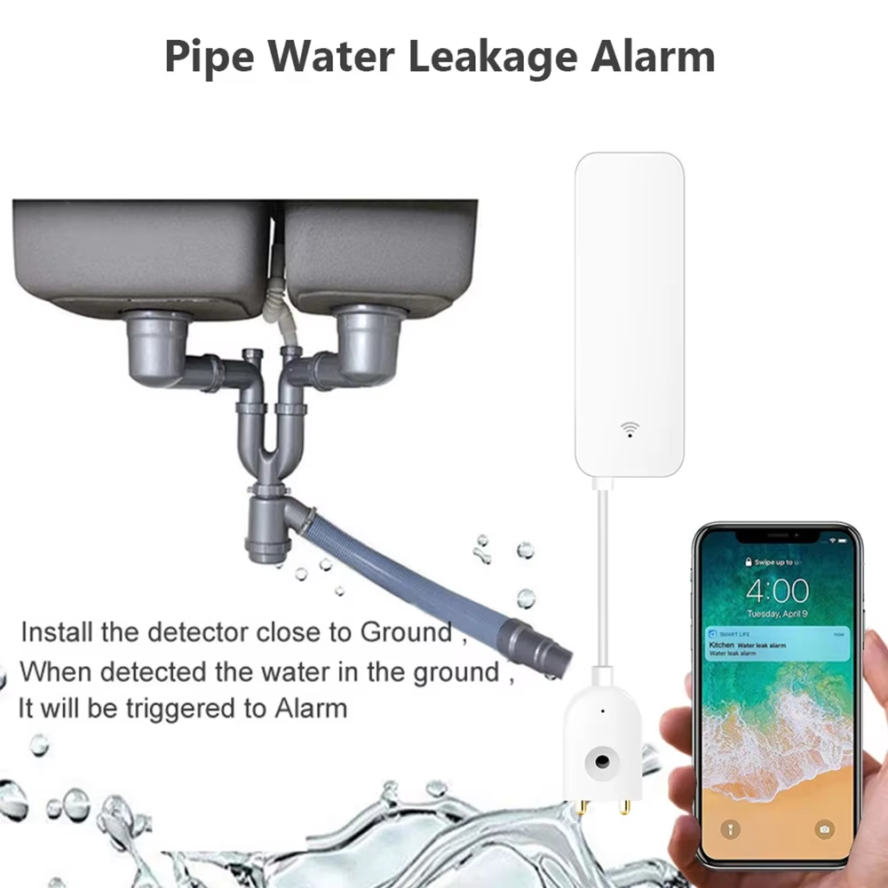 ZigBee WiFi Water Leak Sensor  - đánh giá và giá Home Improvement And Hardware