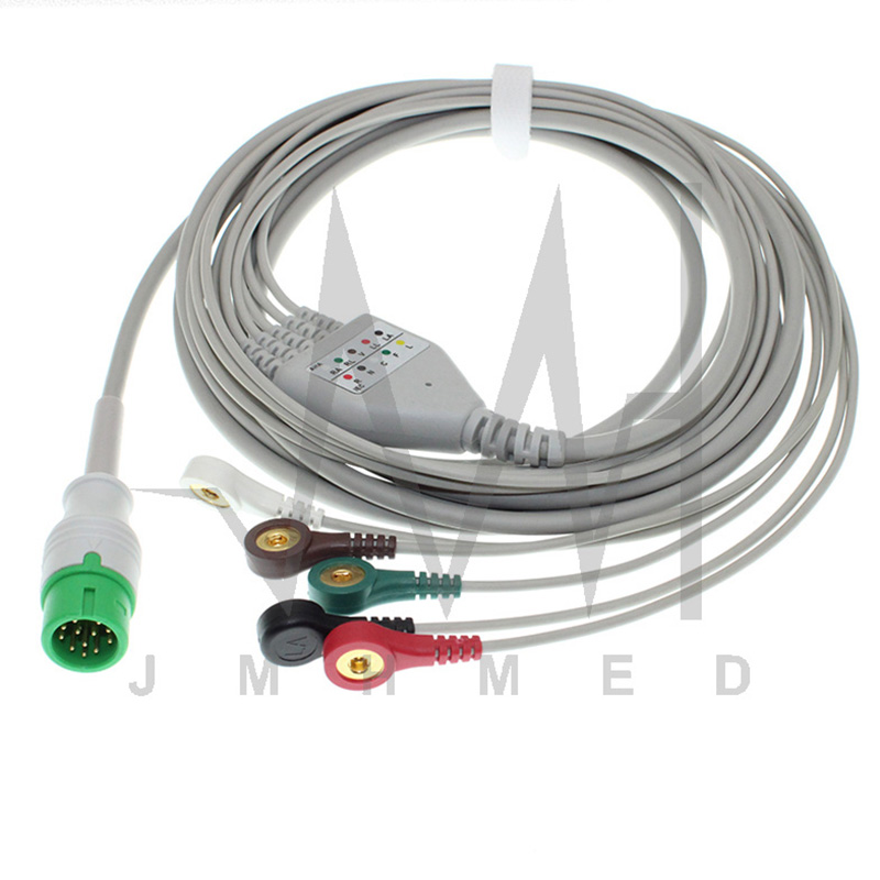 12Pin Điện Tâm Đồ EKG 3/5 Dẫn  - đánh giá và giá Home Improvement Com