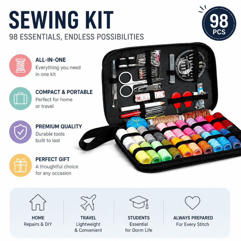 68/98PCS Sewing Accessories To - đánh giá và giá Home Improvement Supplies