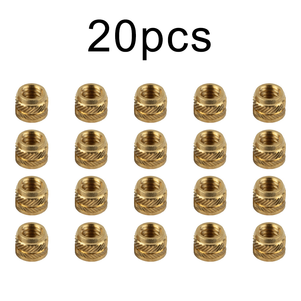 20pcs Brass Nuts 1/4-20 Thread - đánh giá và giá Home Improvement Warehouse