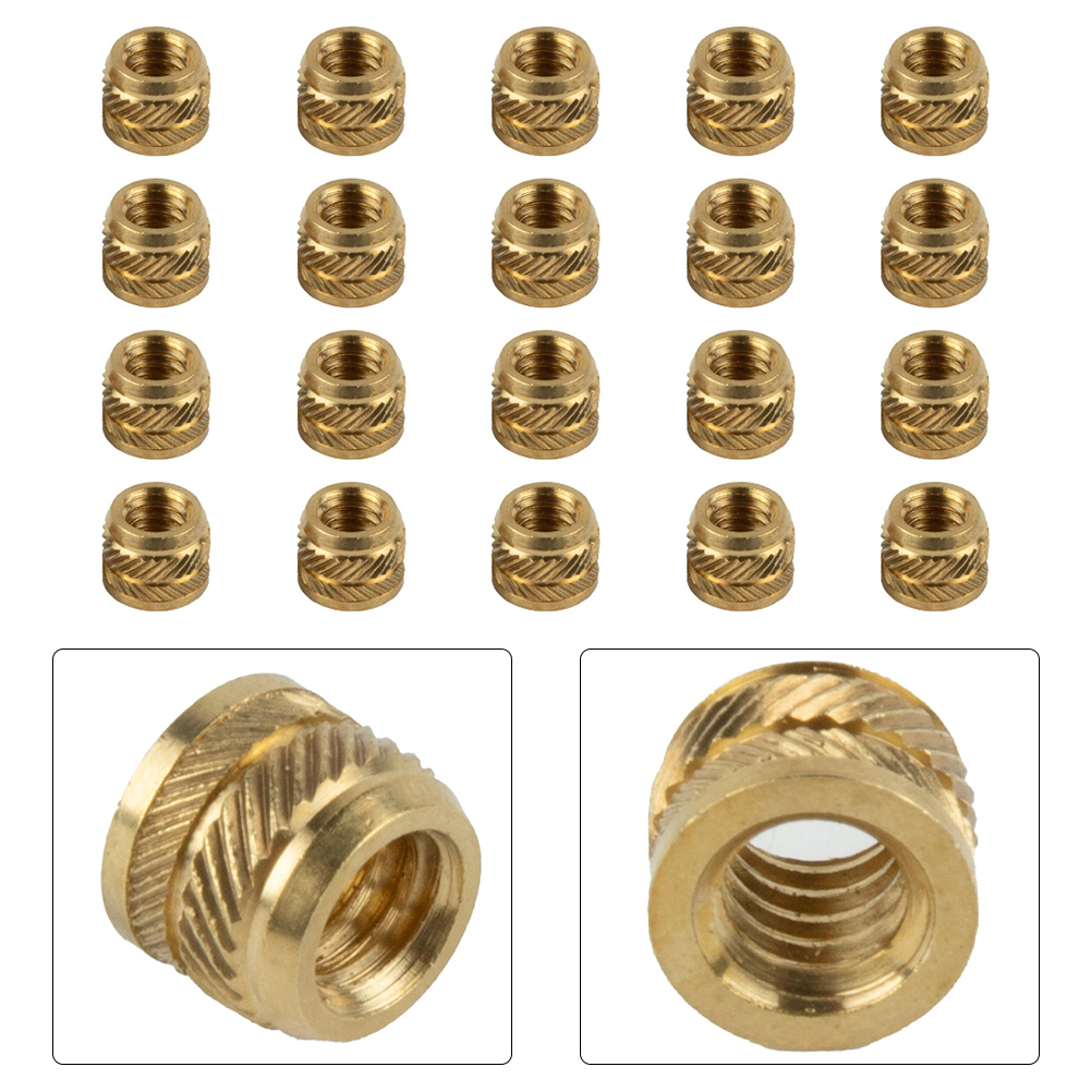 20pcs Brass Nuts 1/4-20 Thread - đánh giá và giá Home Improvement Warehouse